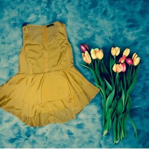 Fashion to Figure - Canary Ruffle Blouse